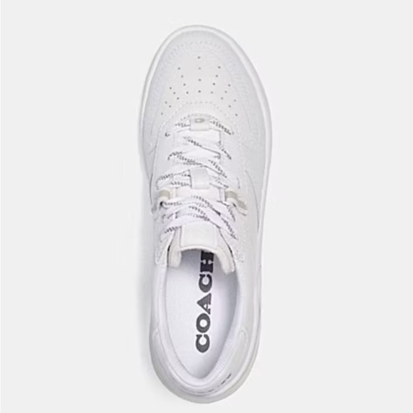 Coach Men's White Sneakers - Picture 2 of 14
